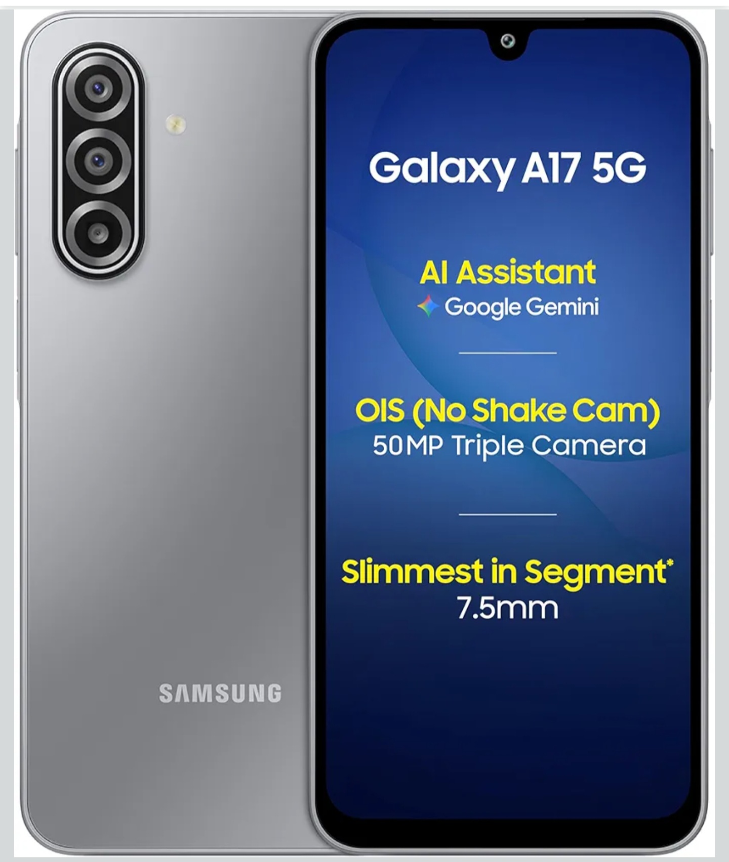 Samsung Galaxy A17 5G (Blue, 128 GB) (8 GB RAM)
