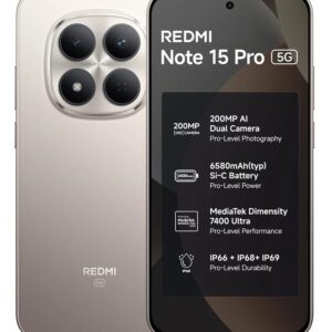 REDMI Note 15 Pro 5G (Silver Ash, 128 GB) (8 GB RAM)