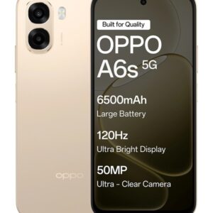 OPPO A6s 5G (Aurora Gold, 128 GB) (6 GB RAM)