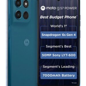 MOTOROLA g57 power 5G (Pantone Corsair, 128 GB) (8 GB RAM)